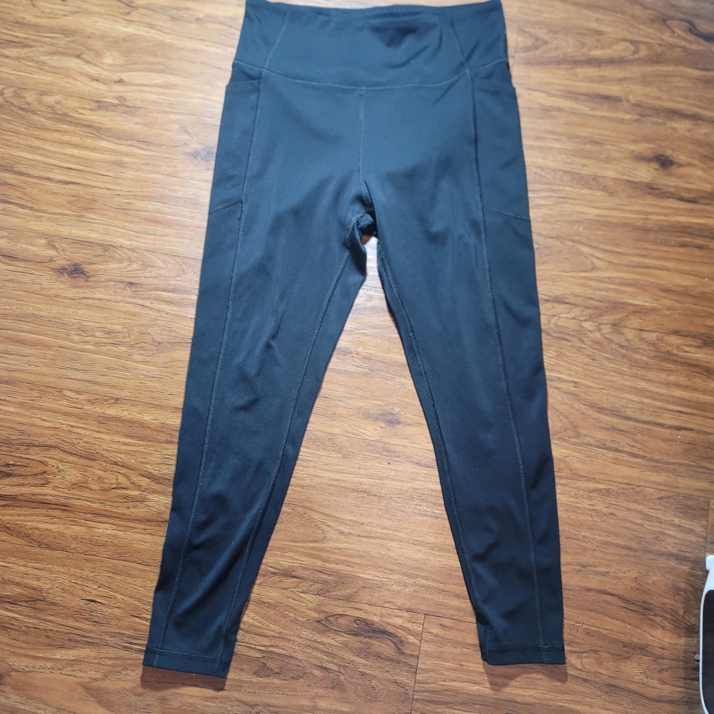 🔥3 For $25 Victoria's Secret Black High Waisted Workout Leggings Size 10